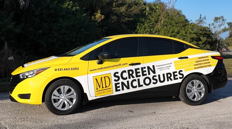 Commercial Sedan Wrap